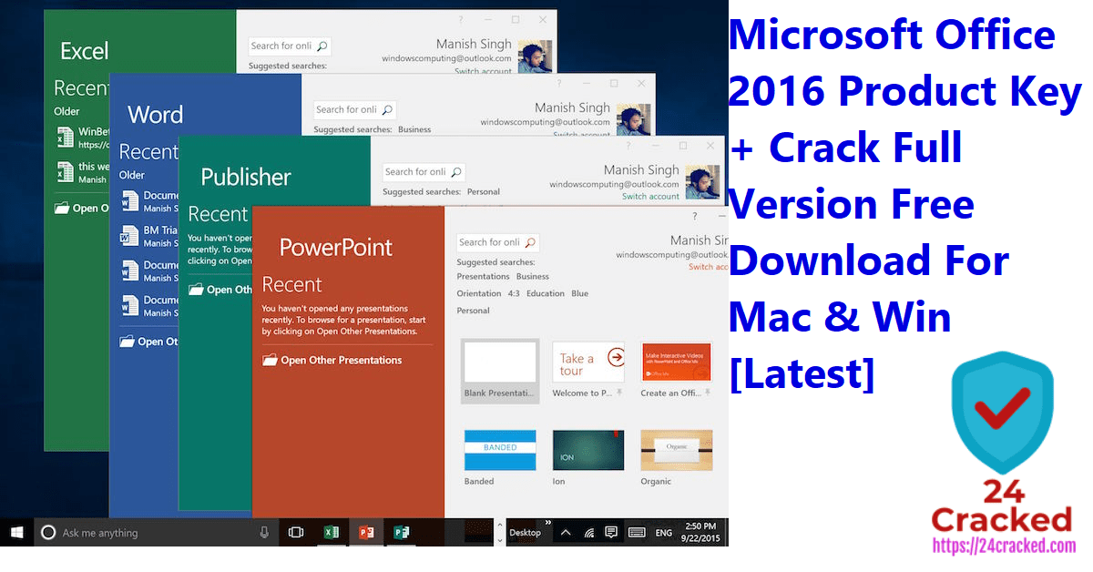 microsoft office 2016 for mac full crack